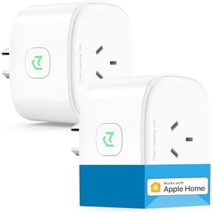 meross Smart Plug Works with HomeKit, 2 Piece
