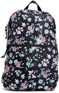 Vera Bradley Women's Ripstop Packable Backpack Travel Accessory, Botanical Ditsy, One Size