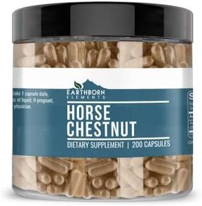 Horse Chestnut Capsules (200 Capsules) Leg Vein Health, Circulation Support