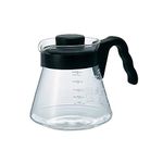 Hario CD Cafetière Coffee Server V60-02-700ml, Glass, 700 milliliters, Transparent