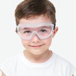 ETIBIG Kids Safety glasses, Kids goggles, Scratch, Impact and Ballistic Resistant Safety Goggles with Clear Lens assorted