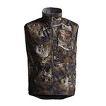 Sitka Men's Hunting Water-Repellent Camo Gear Dakota Vest, Timber, XXXL