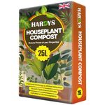 Hardys 25L Potting Compost - Packed with Minerals and Nutrients for Mature Plants - Soil for Plants Indoors and Outdoors - Houseplant Potting Mix & Compost for Outdoor Plants