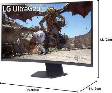 LG UltraGear 32" Curved Gaming Monitor – 1440p, 180Hz, 1ms, FreeSync