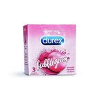 Durex Extra thin Bubblegum Flavored Condoms For Men 3 Count