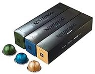 Nespresso Vertuoline Coffee Capsules Assortment - The Best Sellers: 1 Sleeve of Stormio, 1 of Odacio and 1 of Melozio for a Total of 30 Capsules