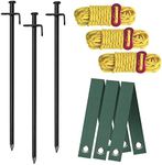 Aoipend Heavy Duty Tree Stakes Kit,