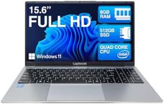15.6" Full HD Laptop - 8GB RAM 512G