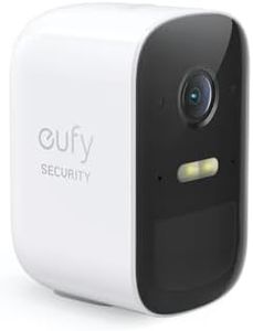 eufy security eufyCam 2C, überwachungskamera aussen, 180 Tage Akku, HD 1080p, IP67 wetterfest, Nachtsicht, Kompatibel mit HomeKit, ohne monatliche Gebühren, Lokale Speicherung, Erfordert HomeBase