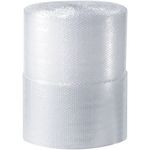 Aviditi Bubble Cushioning Wrap Roll, 24 Inch x 125 Feet, 1/2" Large Bubble, Perforated Every 12 Inches, Ships Parcel, for Packing, Shipping and Moving (2 Rolls)