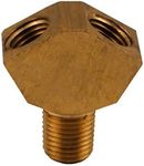 Bev Rite Brass CO2 Gas Regulator Y Fitting Splitter Distributor