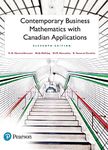 Contemporary Business Mathematics with Canadian Applications, (2-downloads)