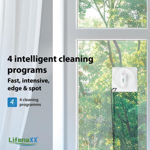 Lifenaxx Window Cleaning Robot – Automatic Glass Cleaner
