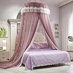 AIKASY Girls and Adults Canopy Bed,