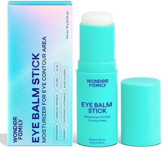 Korean Under Eye Balm Stick - Hydrating Eye Cream for Dark Circles and Puffiness, Wrinkles and Fine Lines - Lightweight Alternative to Serum - Moisturizing Korean Skin Care with Niacinamide, Vitamin E