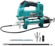 ZUYIYI Cordless Power Grease Gun for 18V Battery (NOT Included), 12000 PSI, 5.7 oz/min Electric Grease Gun Kit, 17 OZ Capacity, with 35.4" Hose, LED Light for Machinery Maintenance