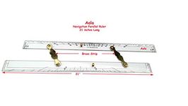 Aala Survey Drawing Instruments Navigation Parallel Ruler -21 Inches