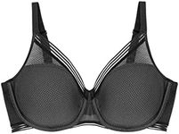 Triumph Womens Infinite Sensation W01 Minimizer Bra, Black, 36D UK