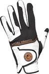 Copper Tech Gloves Men's Copper Tech Golf Glove, White/Black, One Size