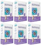 JUBILANT NUTRIHANCE Balanced with 50 Vital Nutrients |Vanilla Flavour Nutrition Drink | Supports Heart Health Immunity Building Weight Management Energy Booster 400 gm x Pack of 6