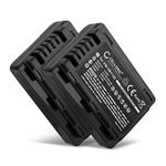 CELLONIC 2x VW-VBY100,VW-VBL090 Battery Compatible with Panasonic HDC-SD40 HDC-SD60 HC-V110 HC-V130 SDR-S70 SDR-T50 SDR-T70 SDR-T55 850mAh 3.6V - 3.7V