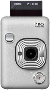 instax hybrid Instant Camera and Printer, Bluetooth, Stone White, LiPlay