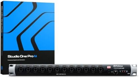 PreSonus StudioLive 16R, 18-input, 16-Channel Rack Mixer, Stage Box and Audio Interface