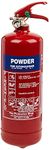 Multi Purpose Fire Extinguisher - 2KG ABC Dry Powder Extinguisher FireShield PRO