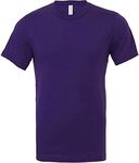 Canvas Unisex Jersey Crew Neck T-Shirt/Mens Short Sleeve T-Shirt (UK Size: XL) (Team Purple)