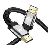 Soonsoonic 4K HDMI Cable 25 Foot | 18Gbps Ultra High Speed HDMI 2.0 Cable & 4K@60Hz HDR 3D ARC HDCP2.2 Ethernet HDMI Cord | for UHD TV Monitor Laptop Xbox PS4/PS5 ect (7.6m)