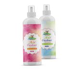 Natural Care Air/Room Freshener Fresh & Alive/Calm & Tranquil - 500 ml x 2 (Combo Pack) | | Home & Office Deodoriser | Odor Eliminator & Neutraliser | 1000+ Sprays Odor Eliminator