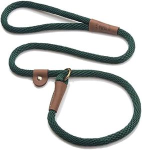 Mendota Pet Slip Lead, 1/2" X 4', Hunter Green, Dogs