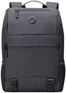 DELSEY PARIS Maubert 2.0 Laptop Backpack, Anthracite, 15.6 Inch, Maubert 2.0 Laptop Backpack