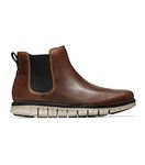 Cole Haan Men's Zerogrand Waterproof Chelsea Boot, Wp Bourbon Leather, 9.5 UK