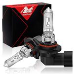 WinPower 9012 HIR2 Halogen Headlight Bulbs, 55W 4300K Super Bright Warm White High Low Beam Light Replacement, Pack of 2