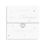 Joma Jewellery A LITTLE SPECIAL GRANDMA Silver Bracelet | 17.5cm stretch