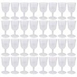 32 Pc Clear Disposable Champagne Fl