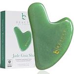 Jade Gua Sha Facial Tool - Face Massager for Skin Tightening & Jaw Massager, Facial Massager Tool Perfect as Skin Care Gifts for Women, Stocking Stuffers for Women, Mom, & Teens