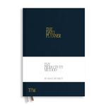 Hardback Productivity Planner - Daily planner for organisation, time management and productivity | Undated A5 planner using the viral Method by Grace Beverley | burning the midnight (blue) oil