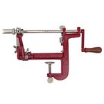 Johnny Apple Peeler VKP1011 Cast Iron Peeler, Red