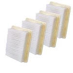 HQRP Filter 4-Pack Compatible with Hoover 0112050 H3030 H3040 H3044 H3045 H3050 H3060 H3060020 H3012020 H3030016 H3050010 FloorMate SpinScrub Vac Vacuum Cleaner