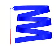 Tiptop Decoration Gymnastic Rhythmic Dancing Ribbon Streamer Stick (1 Piece) (Midnight Blue)