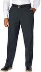 Kirkland Signature Men's Non-Iron Comfort Pant - Black - 33W x 29L