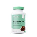 Osavi Rhodiola Rosea Root 400mg - 120 Vegan Caps | Adaptogenic Support for Reducing Stress-Induced Fatigue and Enhancing Mental & Physical Wellbeing