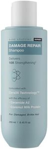 Bare Anatomy Damage Repair Hair Shampoo | Provides 10x Strengthening Powered By Ceramide A2 & Coconut Milk Protein | For Damaged, Dry & Frizzy Hair | Sulphate & Paraben Free | For Women & Men | 250ml