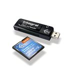 Integral Cfast 2.0 Super Speed USB 3.0 Memory Card Reader Adapter - Plug & Play, Lightning Fast File Access and Designed for 4K Videos, raw image transfers & post production processing