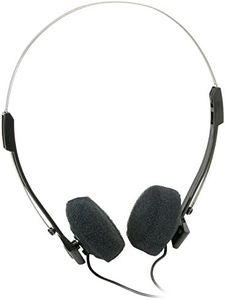 Parts Express Mini Stereo Lightweight Headphones with 4 Foot Cord