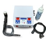 PHYSIO LIFE CARE Ultrasonic Therapy Machine, White Metal Design, High Wave Ultrasound Output, 1 Year Warranty, 1MHz for Deep Tissue Healing, Pain Relief (Care Sonic)