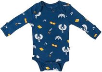 KYTE BABY Long Sleeve Bodysuit in Ravenclaw