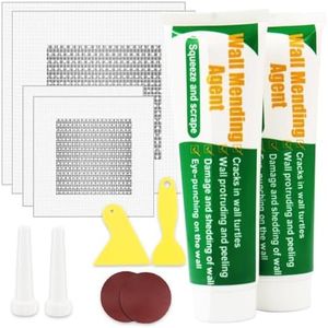 Drywall Repair Kit, Spackle Wall Repair Patch Kit,2 in,4in Wall Mending Agent Quick and Wall Surface Hole Fill Quick and Easy Solution